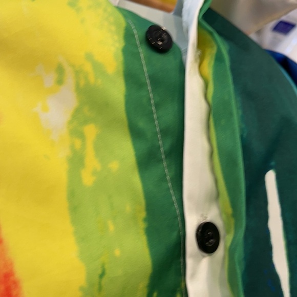 𝅺men’s Xuan Ying Paint Splatter Drip Shirt - Picture 6 of 6